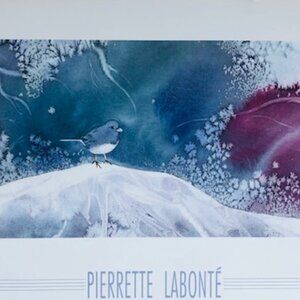 “Un Air“Un Air de Printemps” by Pierrette Labonté – Winter Bird Wall Art Print
